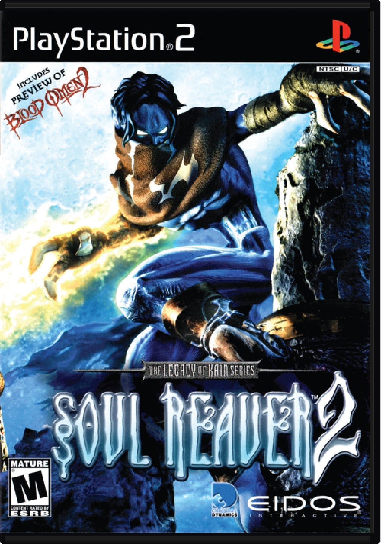 Legacy of Kain Soul Reaver 2 Cover Art and Product Photo