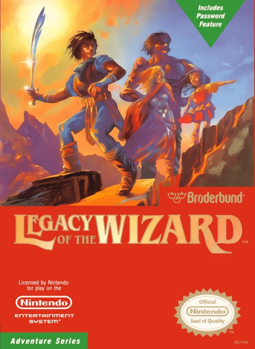 Legacy of the Wizard - Nintendo NES