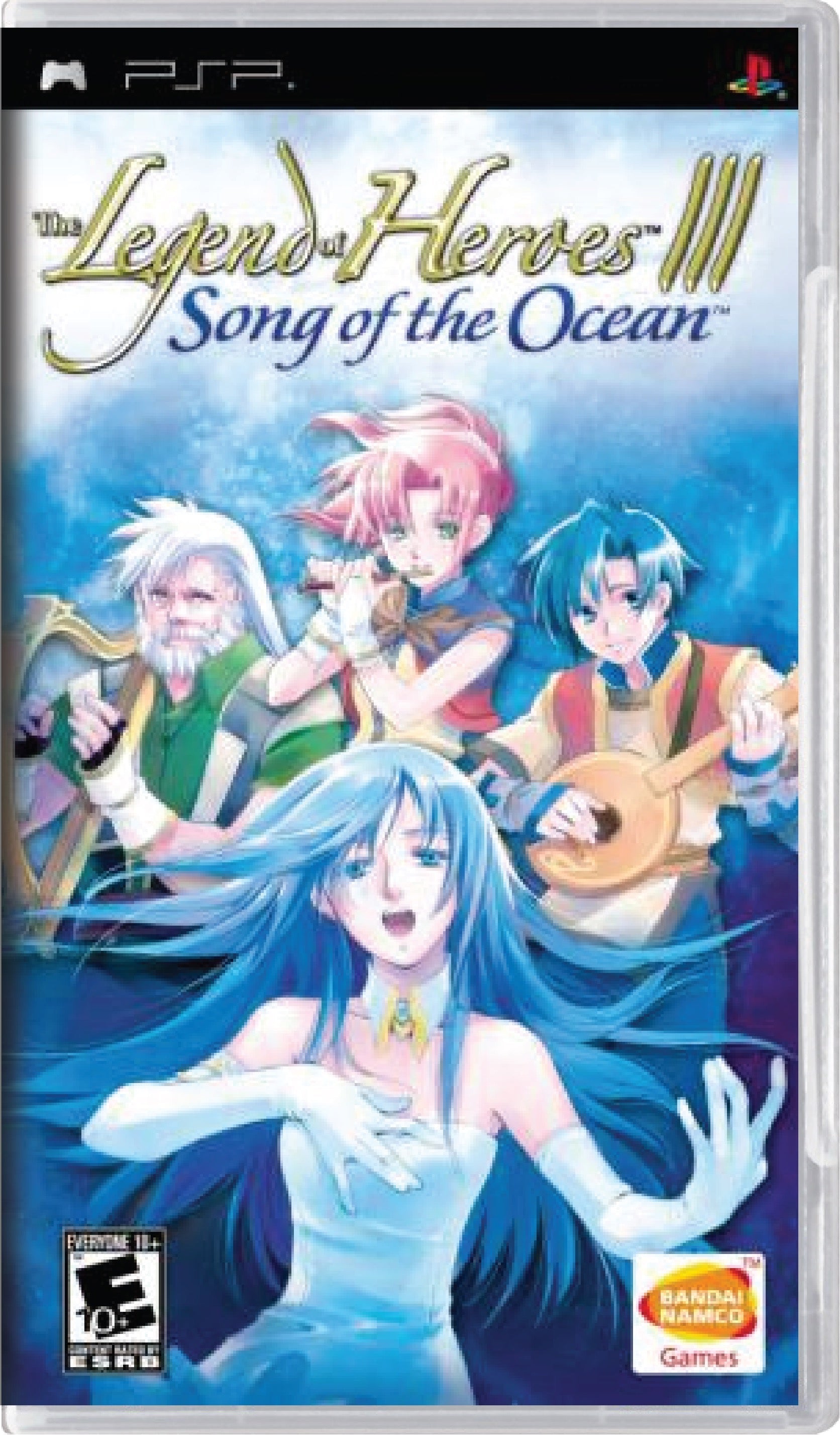 Legend of Heroes III Song of the Ocean Cover Art