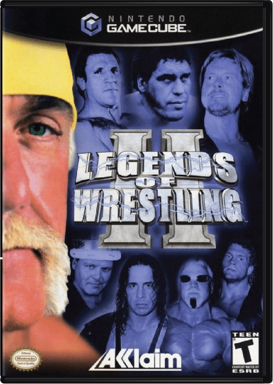 Legends of Wrestling II Cover Art and Product Photo