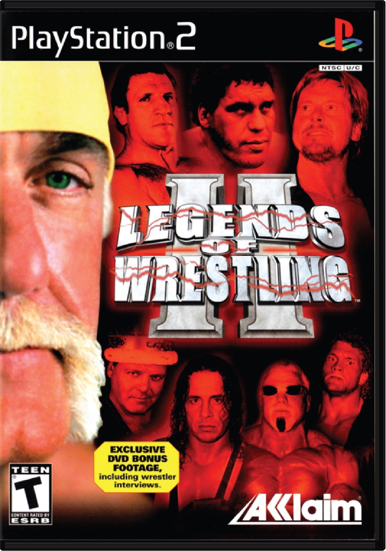 Legends of Wrestling II Cover Art and Product Photo