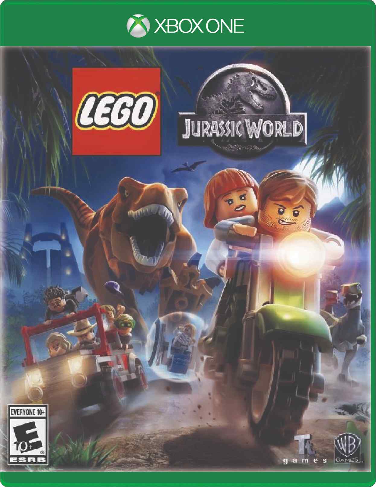 LEGO Jurassic World Cover Art