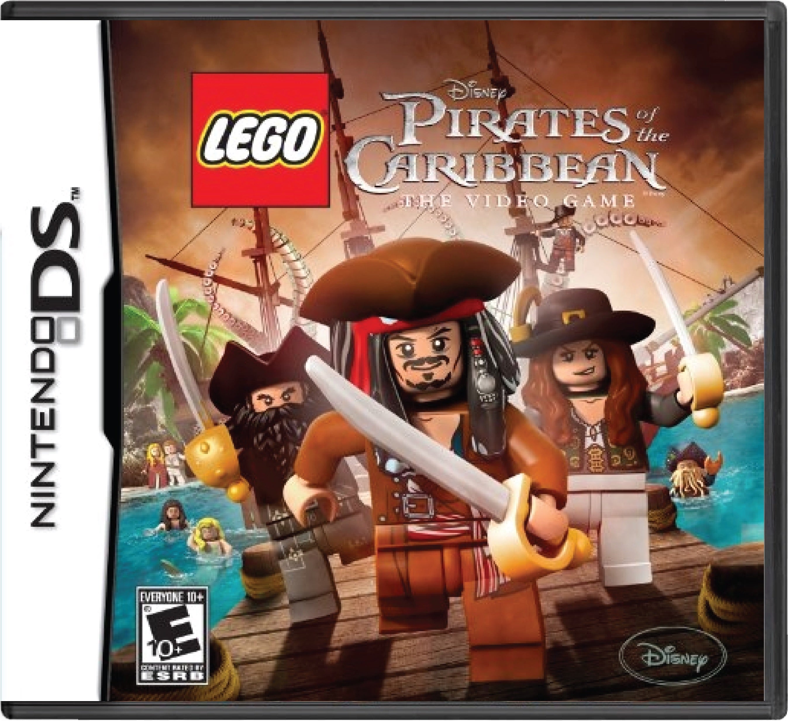 LEGO Pirates of the Caribbean The Video Game Cover Art