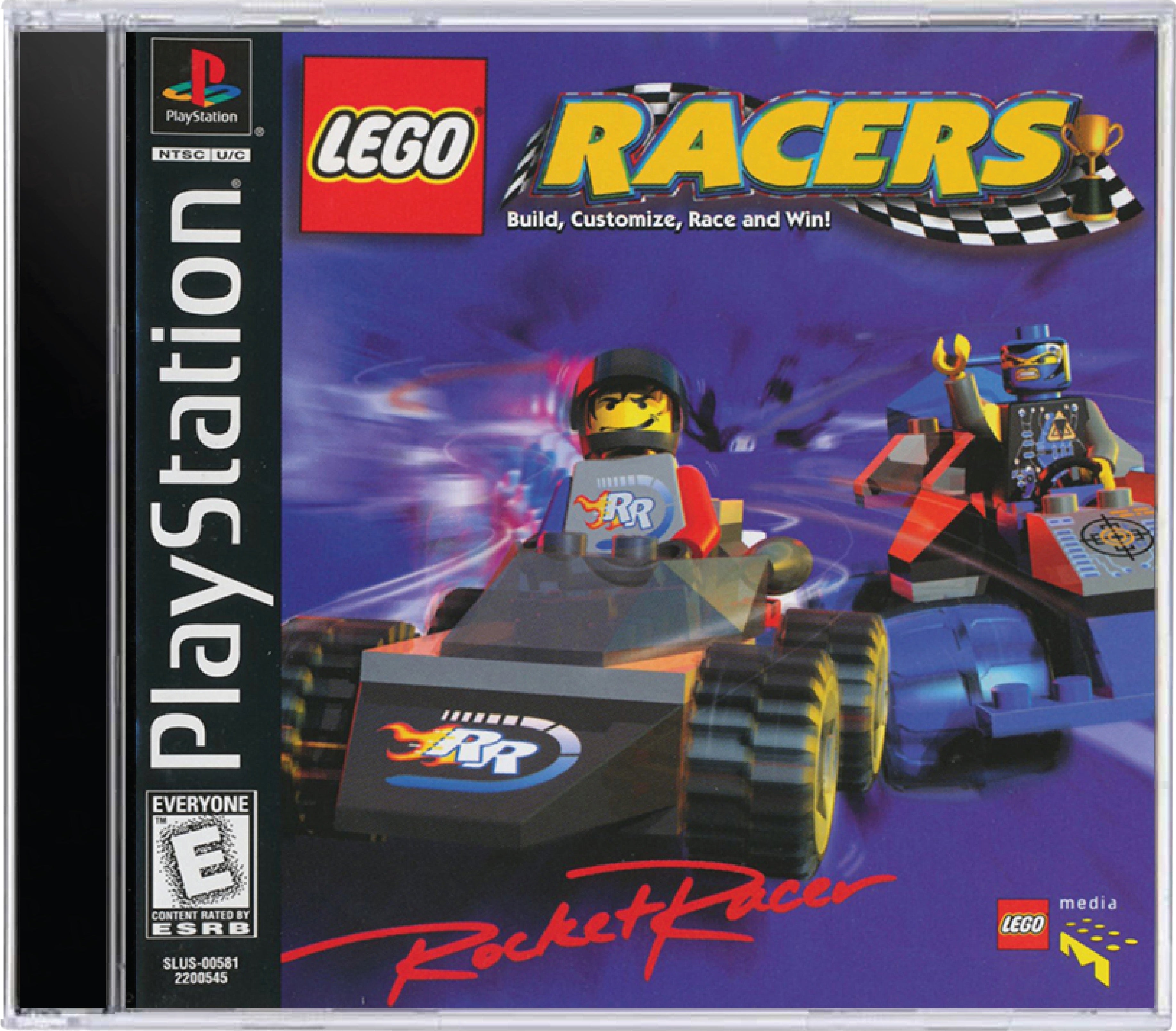 LEGO Racers Cover Art and Product Photo