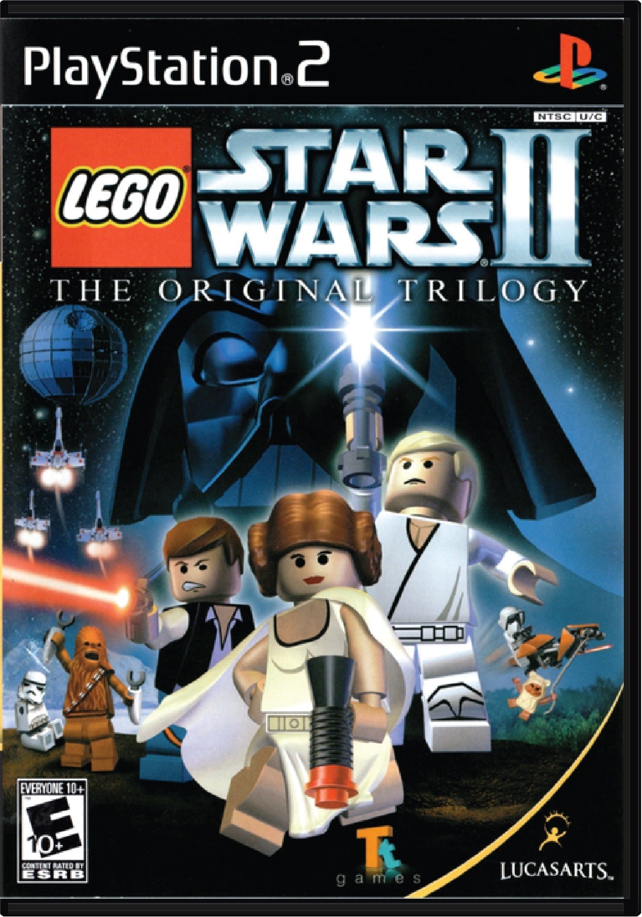 LEGO Star Wars II Original Trilogy Cover Art and Product Photo