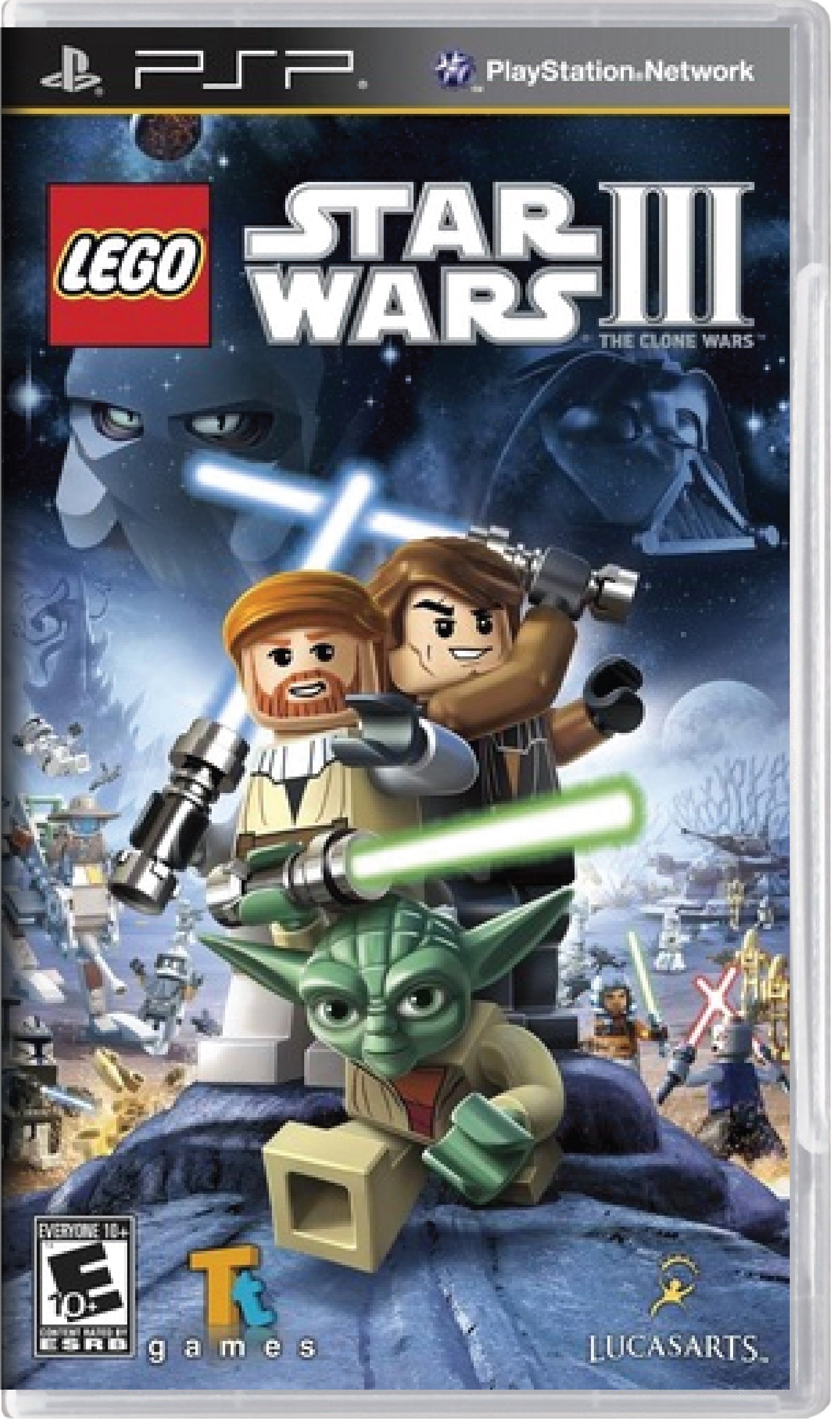 LEGO Star Wars III The Clone Wars Cover Art