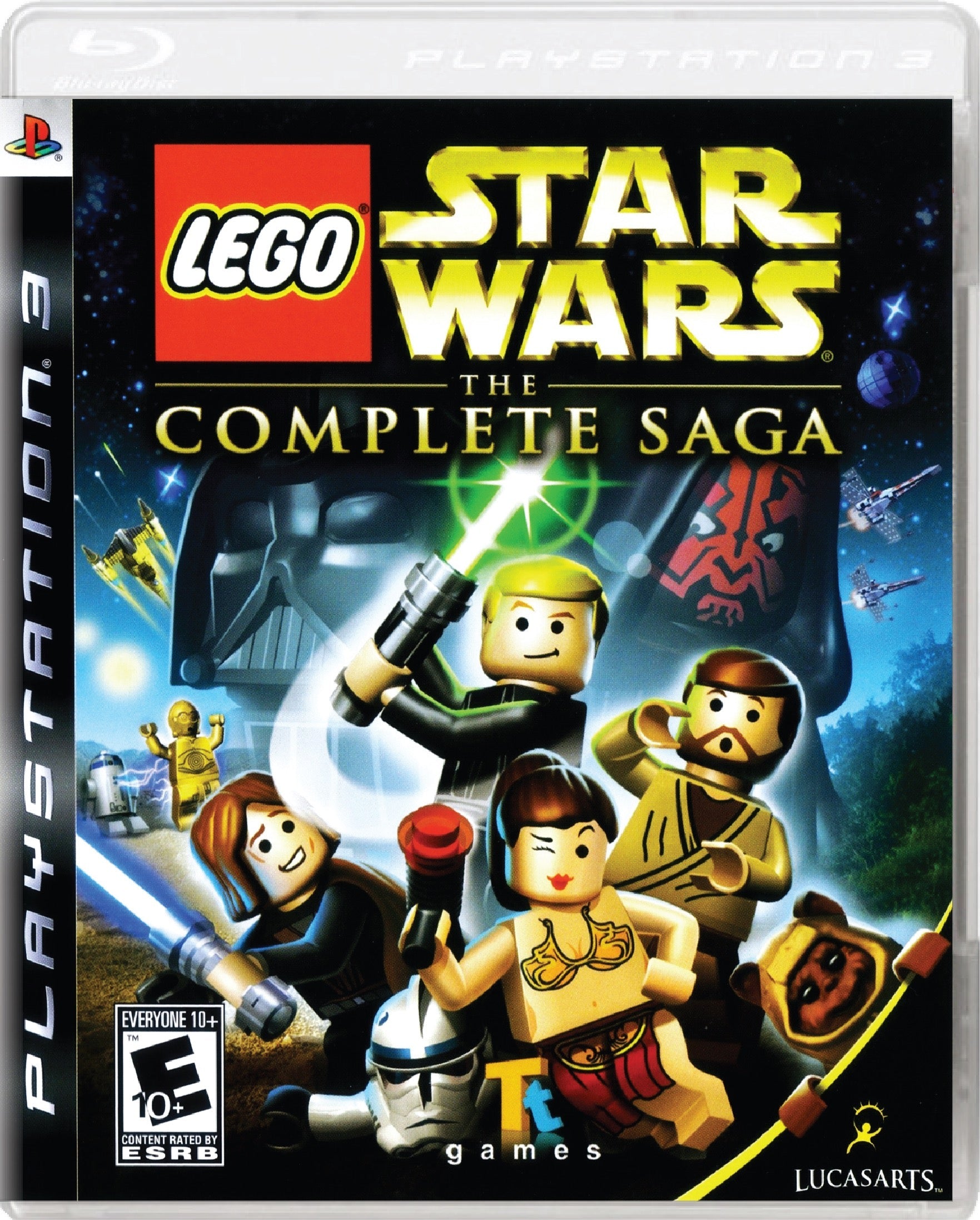 LEGO Star Wars the Complete Saga Cover Art