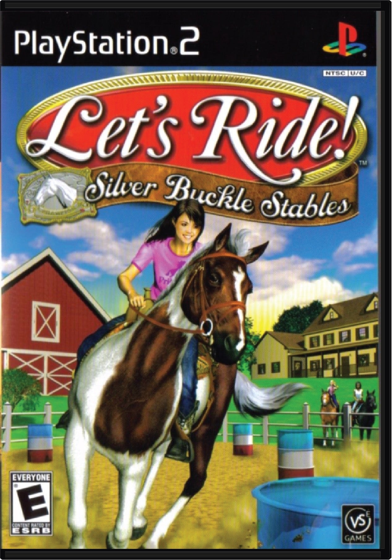 Let's Ride Silver Buckle Stables Cover Art and Product Photo