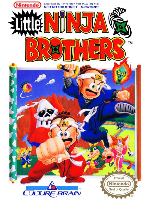 Little Ninja Brothers - Nintendo NES