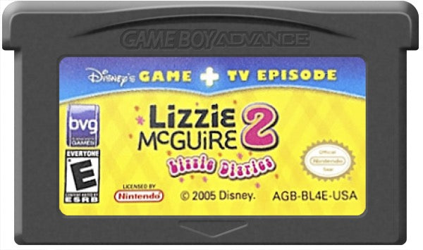 Lizzie McGuire 2 Cartridge