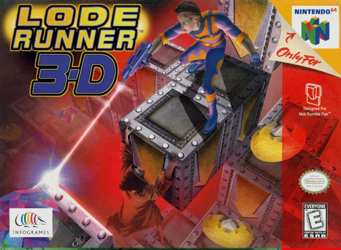 Lode Runner 3D - Nintendo N64