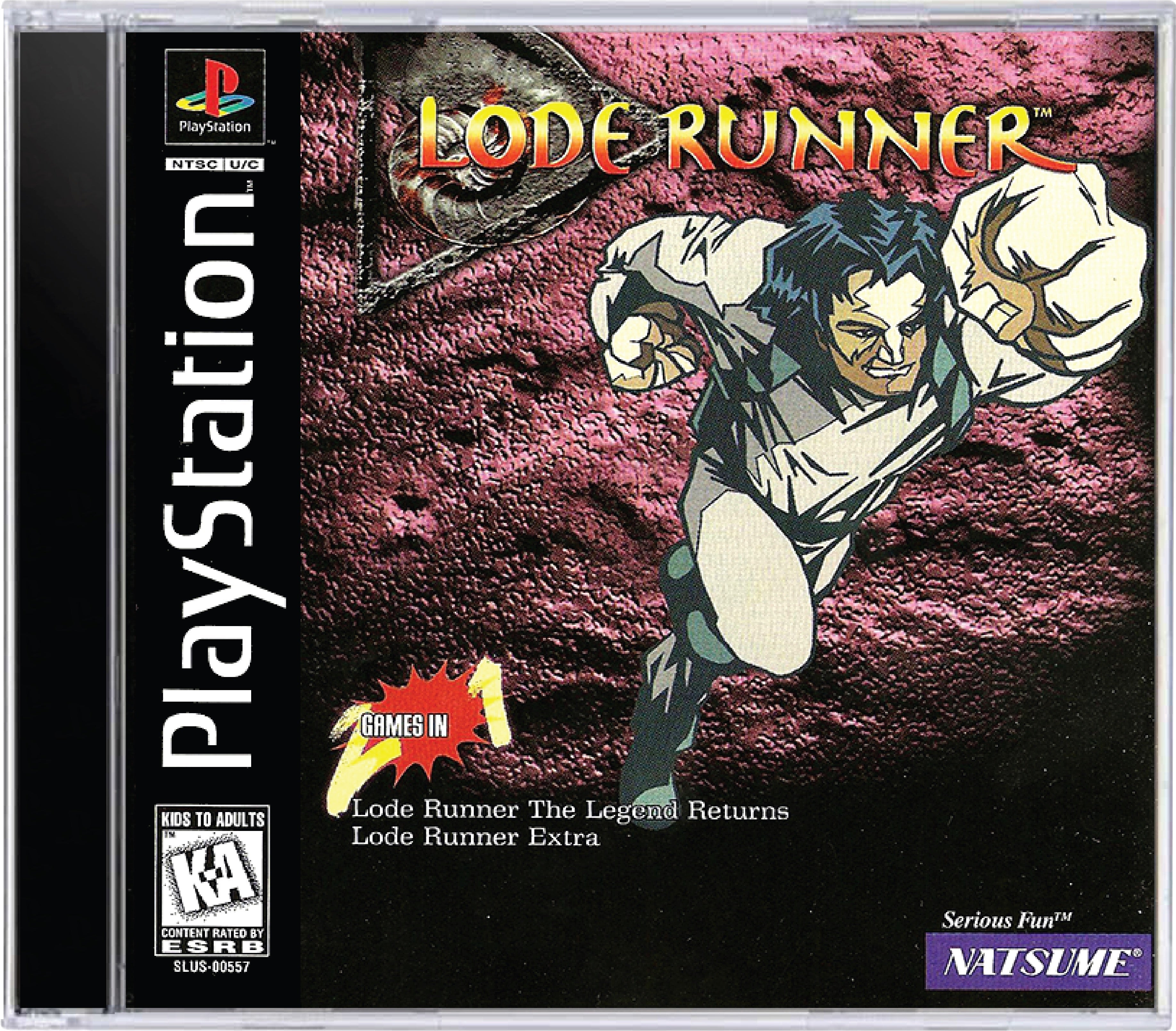 Lode Runner The Legend Returns Cover Art and Product Photo