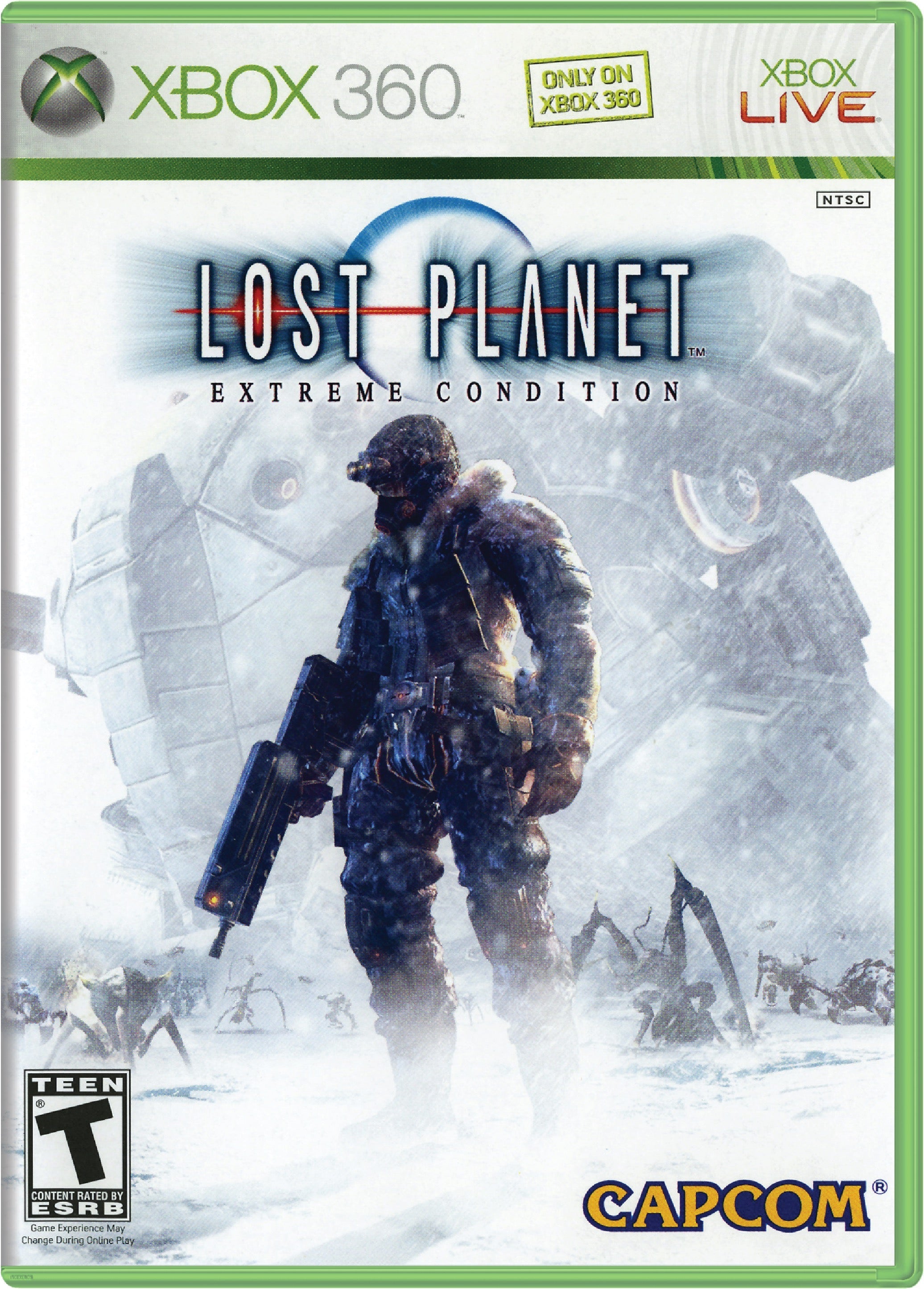 Lost Planet Extreme Conditions Cover Art