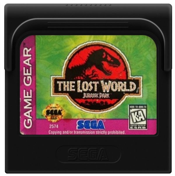 Lost World Jurassic Park Cartridge