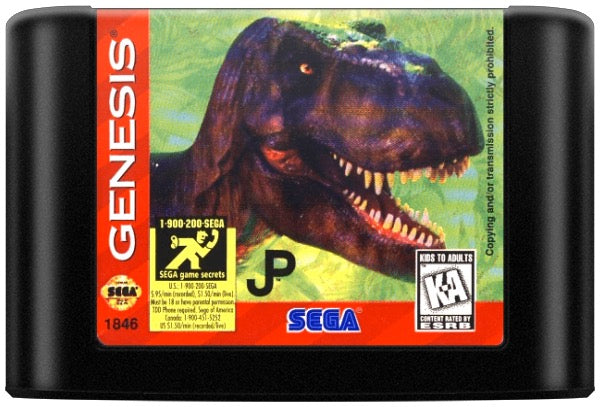 Lost World Jurassic Park Cartridge