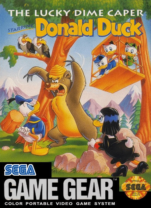 Lucky Dime Caper Starring Donald Duck Cover Art
