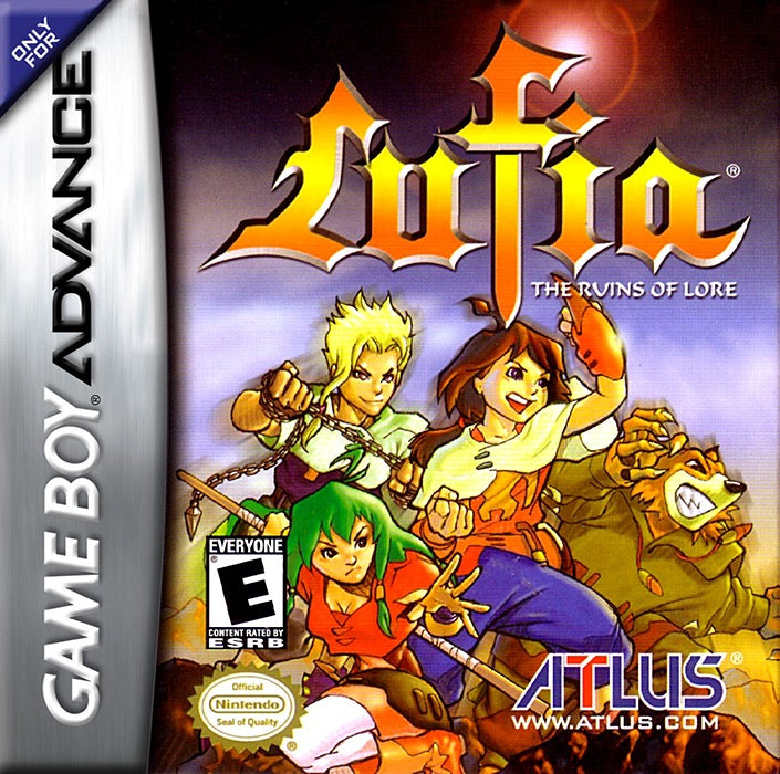 Lufia Ruins of Lore Cover Art
