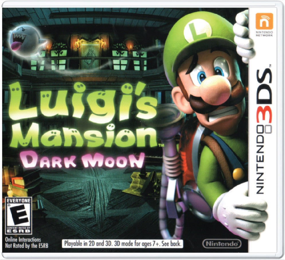 Luigi's Mansion Dark Moon Cover Art