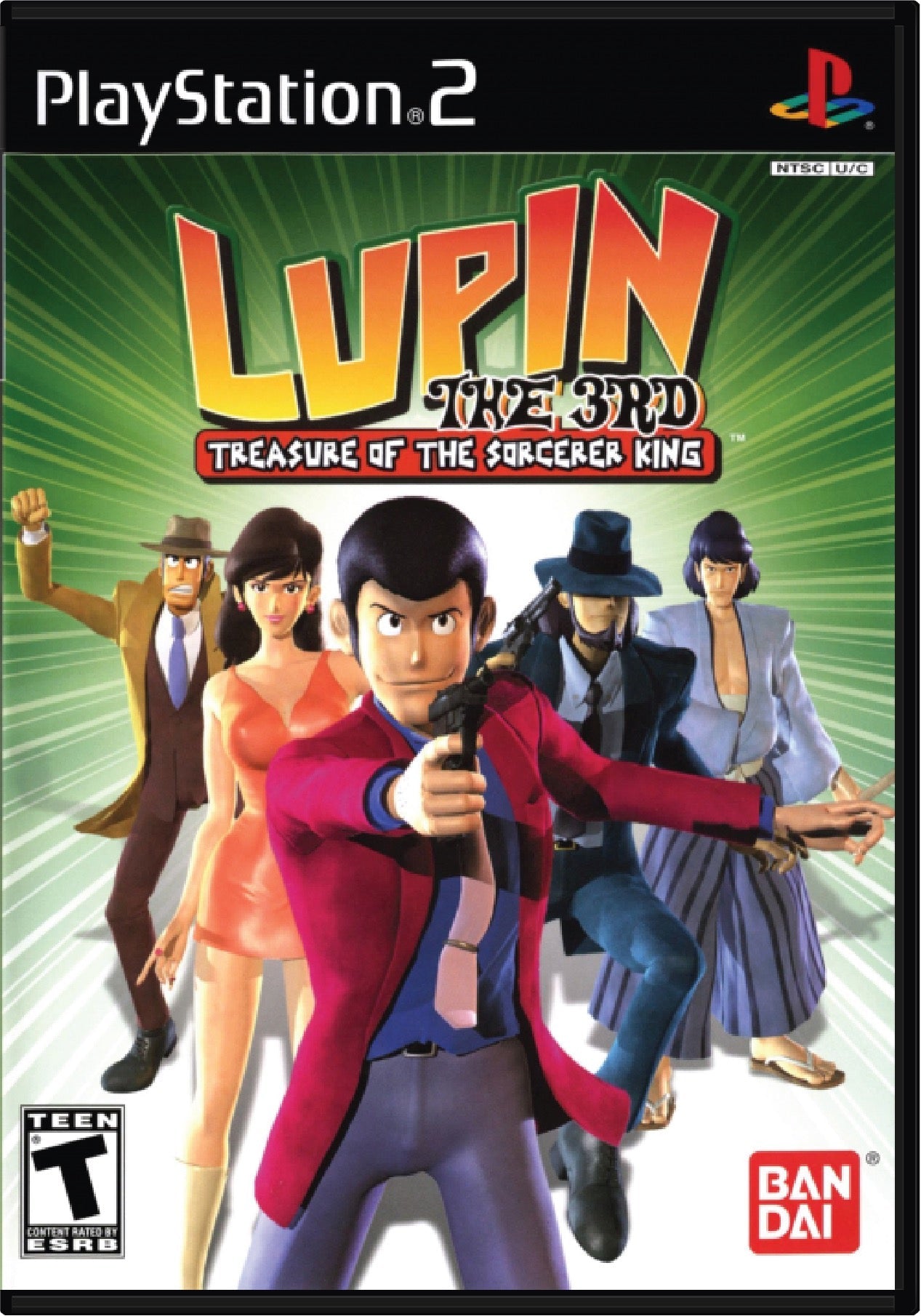 Lupin the 3rd Treasure of the Sorcerer King Cover Art and Product Photo