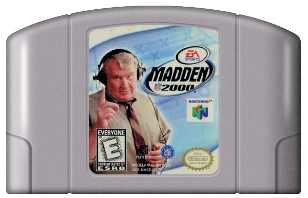 Madden NFL 2000 Cover Art and Product Photo