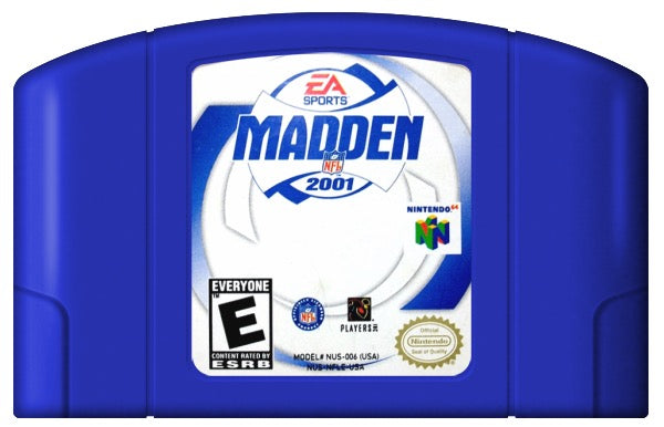 Madden NFL 2001 Cover Art and Product Photo