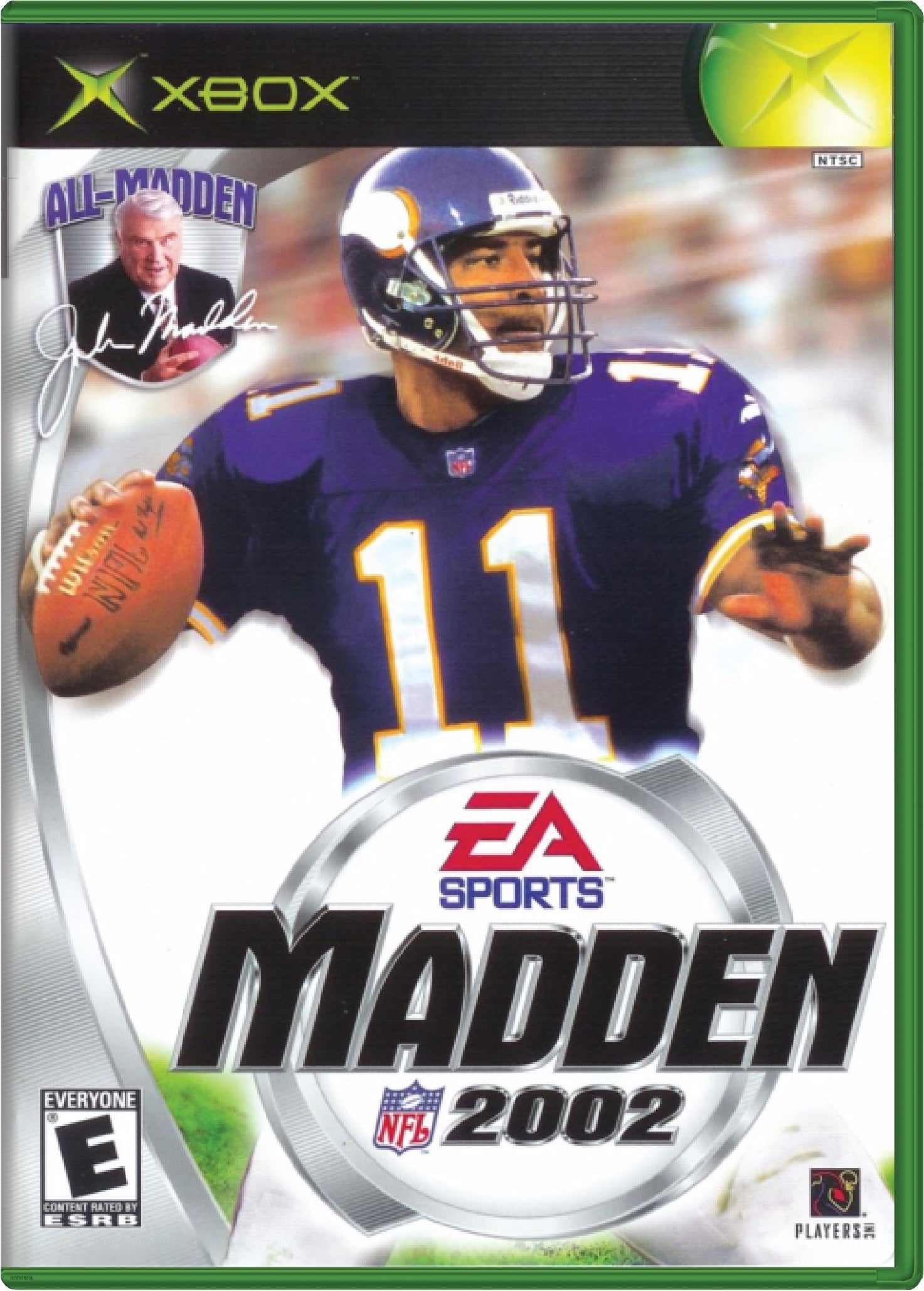 Madden NFL 2002 Cover Art