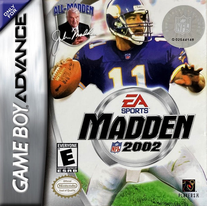 Madden NFL 2002 Cover Art