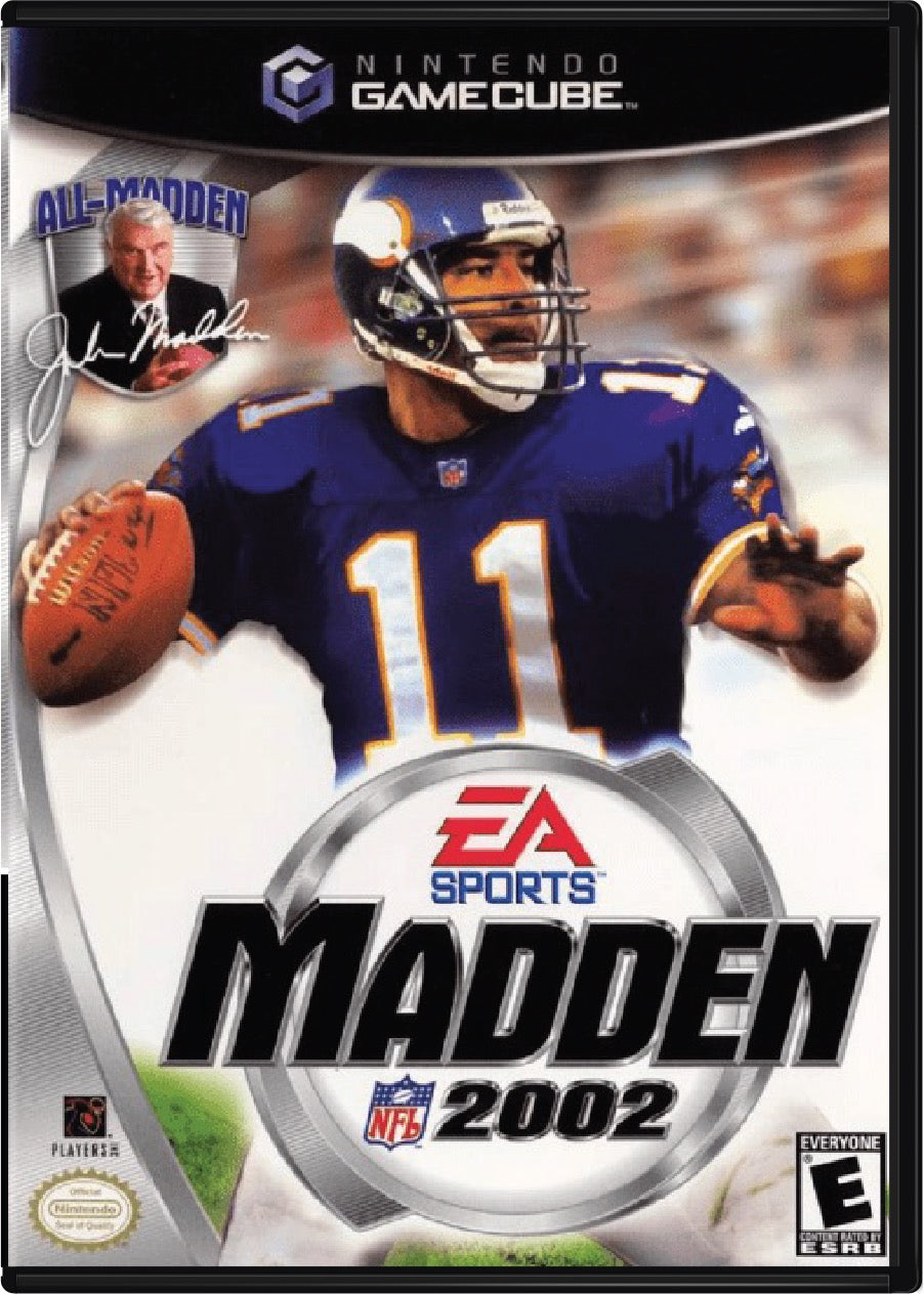Madden NFL 2002 Cover Art and Product Photo