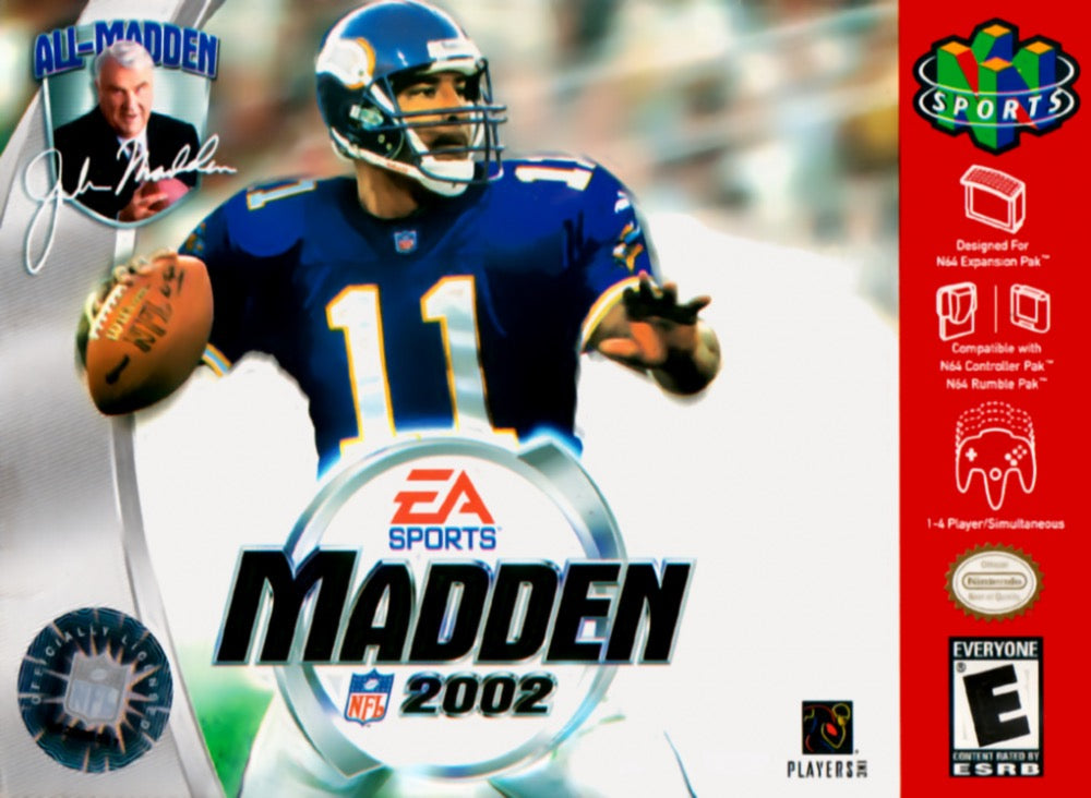 Madden NFL 2002 - Nintendo N64