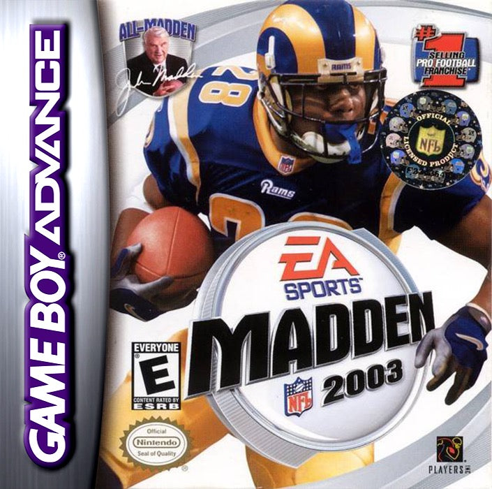 Madden NFL 2003 Cover Art