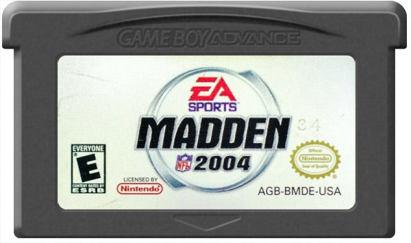 Madden NFL 2004 Cartridge