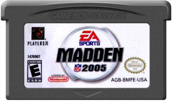 Madden NFL 2005 Cartridge