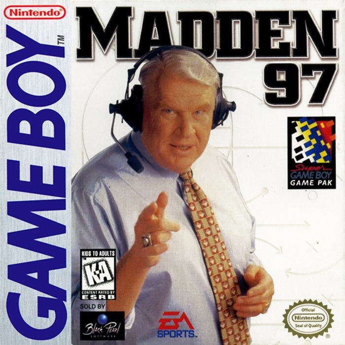 Madden NFL 97 Cover Art