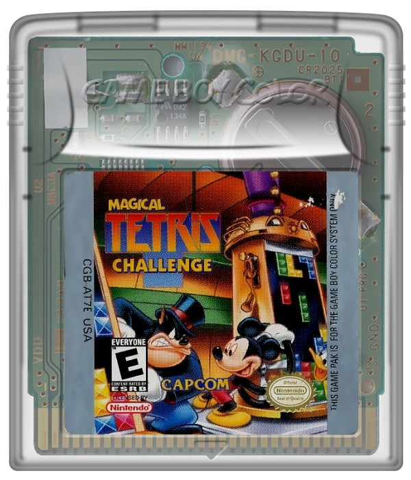 Magical Tetris Challenge Cartridge