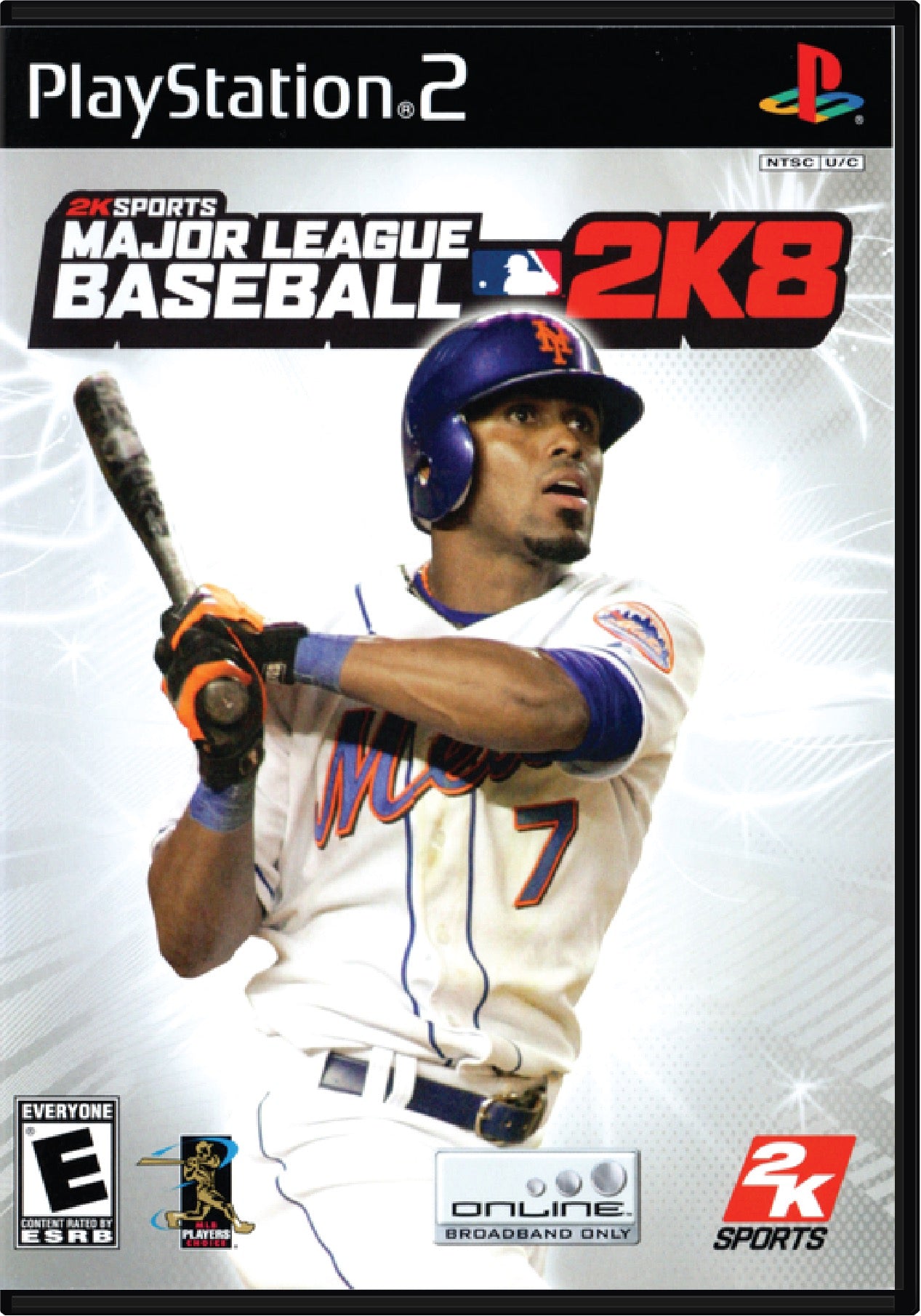Major League Baseball 2K8 Cover Art and Product Photo