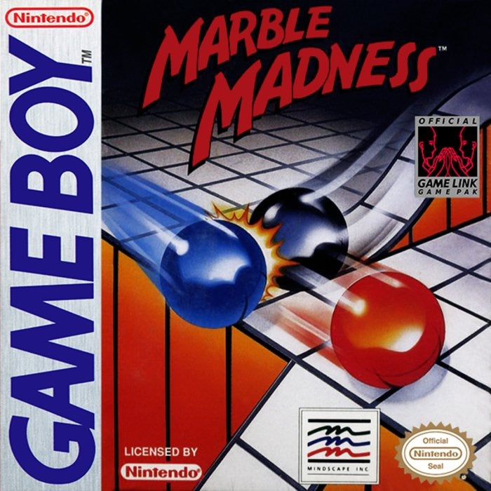 Marble Madness Cover Art