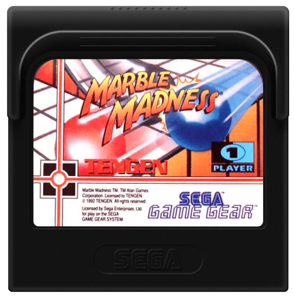 Marble Madness Cartridge