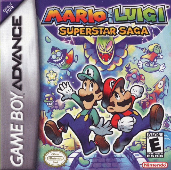 Mario and Luigi Superstar Saga Cover Art
