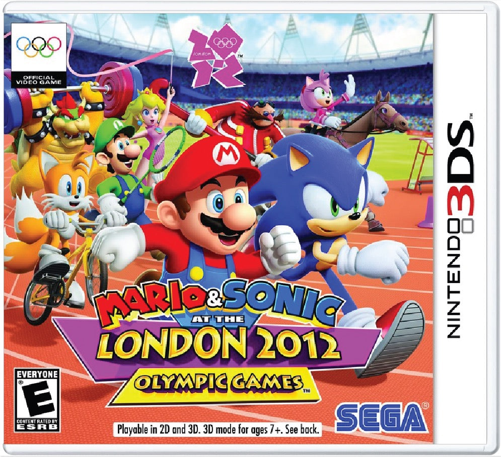 Mario & Sonic at the London 2012 Olympic Games Cover Art