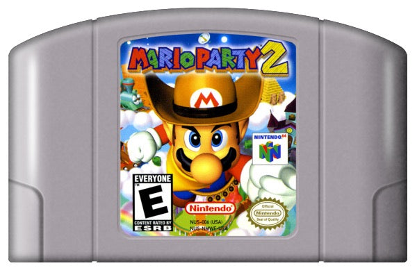 Mario Party 2 Cover Art and Product Photo