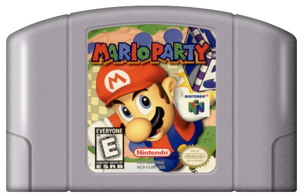 Mario Party Cover Art and Product Photo