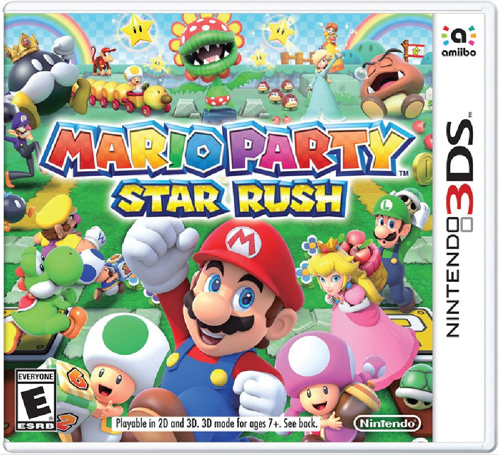 Mario Party Star Rush Cover Art