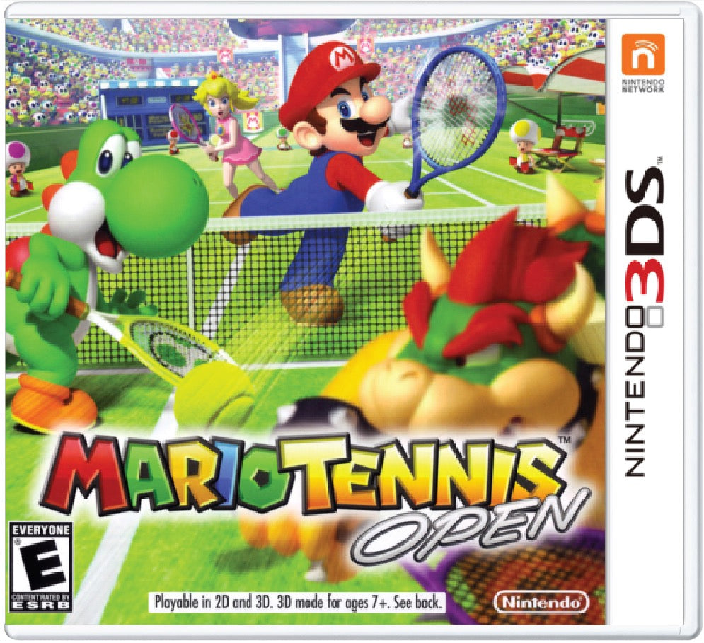 Mario Tennis Open Cover Art