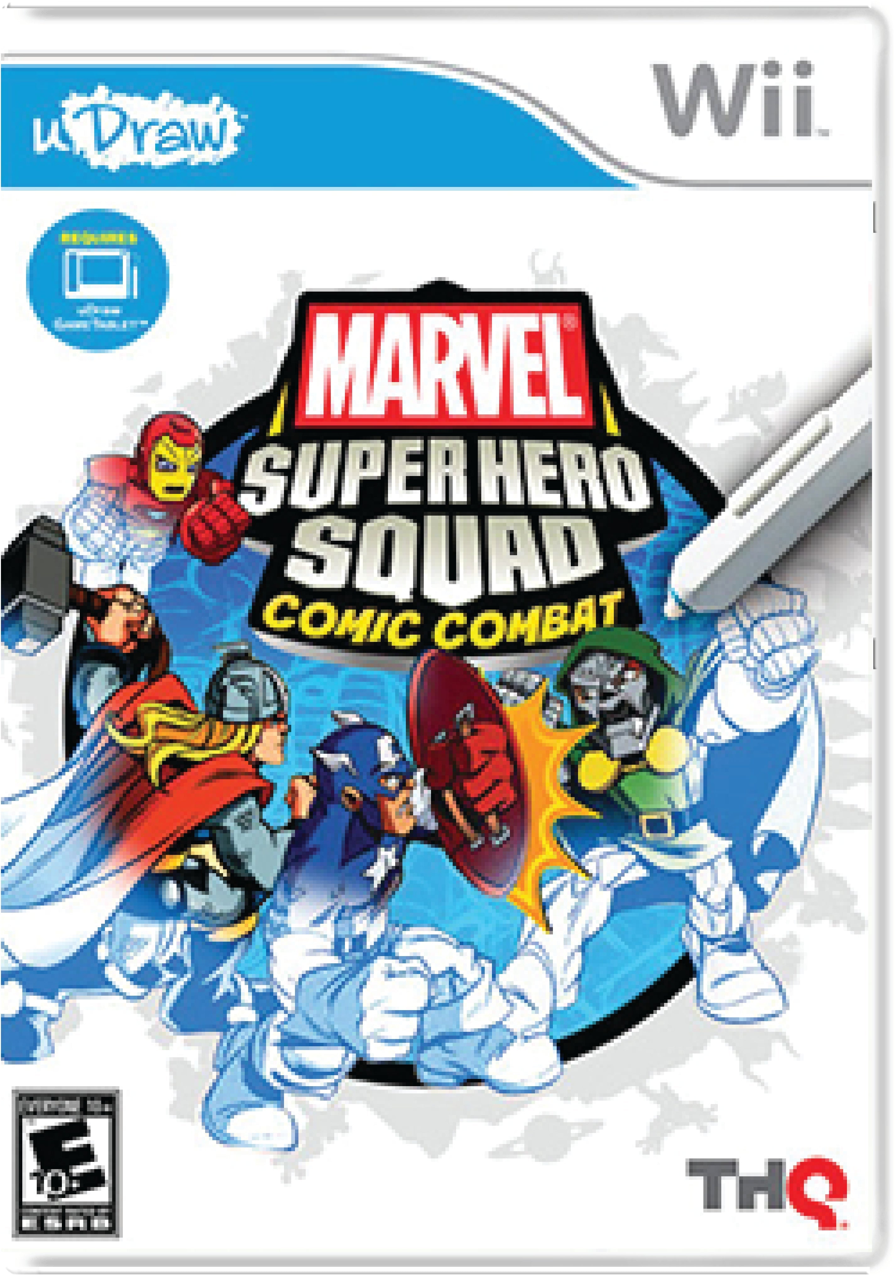 Marvel Super Hero Squad Comic Combat Cover Art