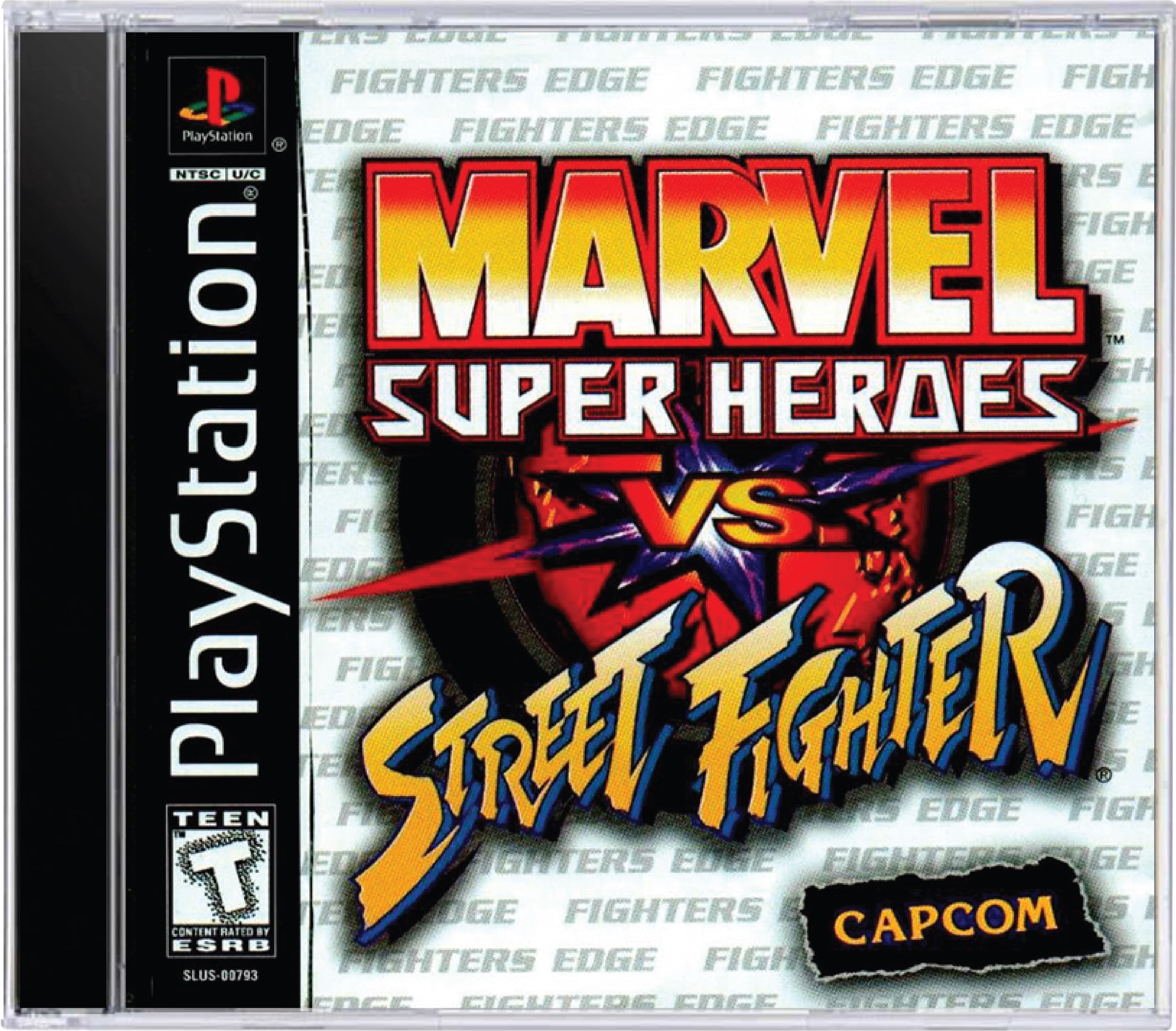 Marvel Super Heroes vs. Street Fighter Cover Art and Product Photo