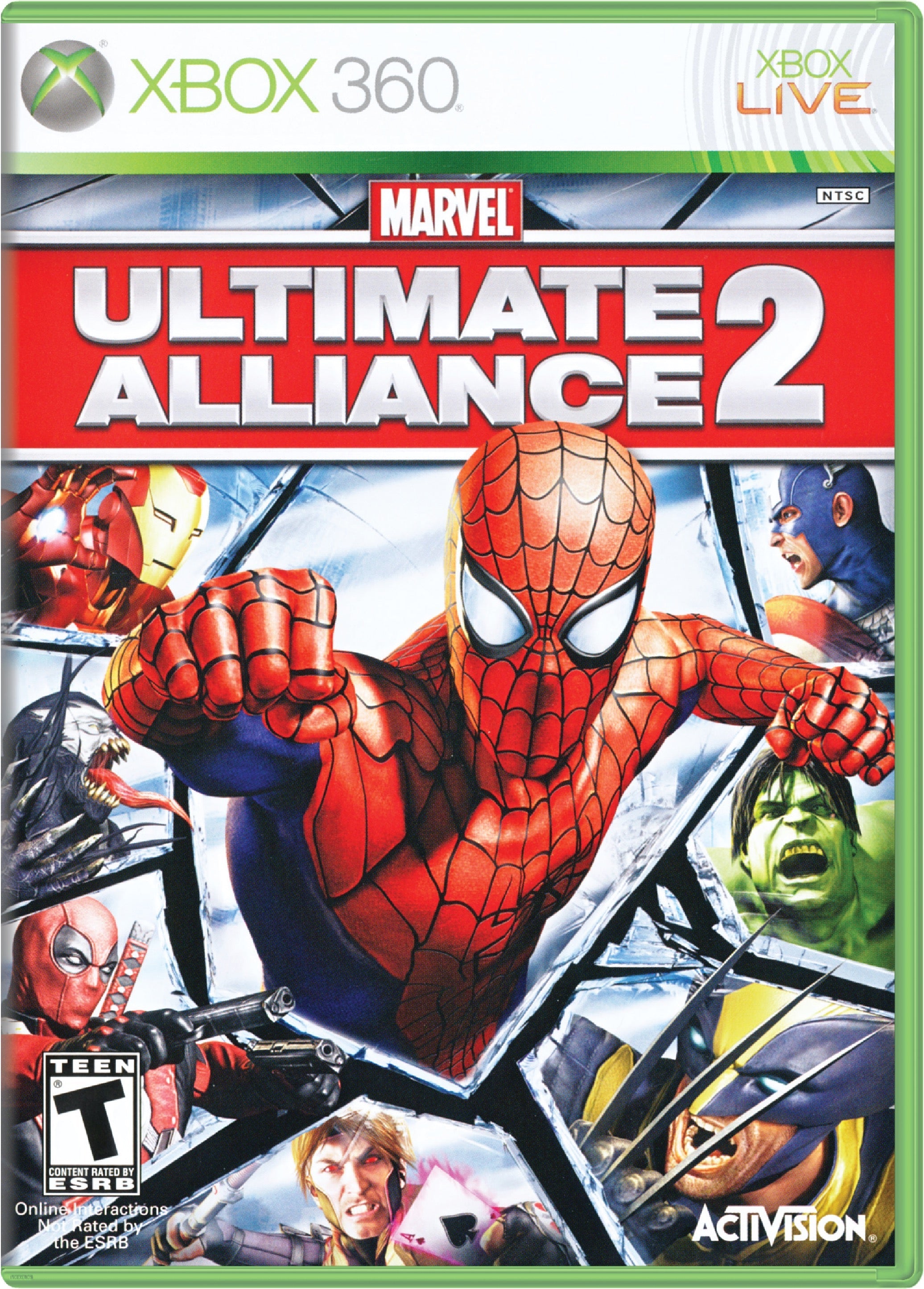 高い信頼 厚い信頼 Ultimate Marvel Alliance TVGC | 360 Xbox Microsoft for 2 アクション
