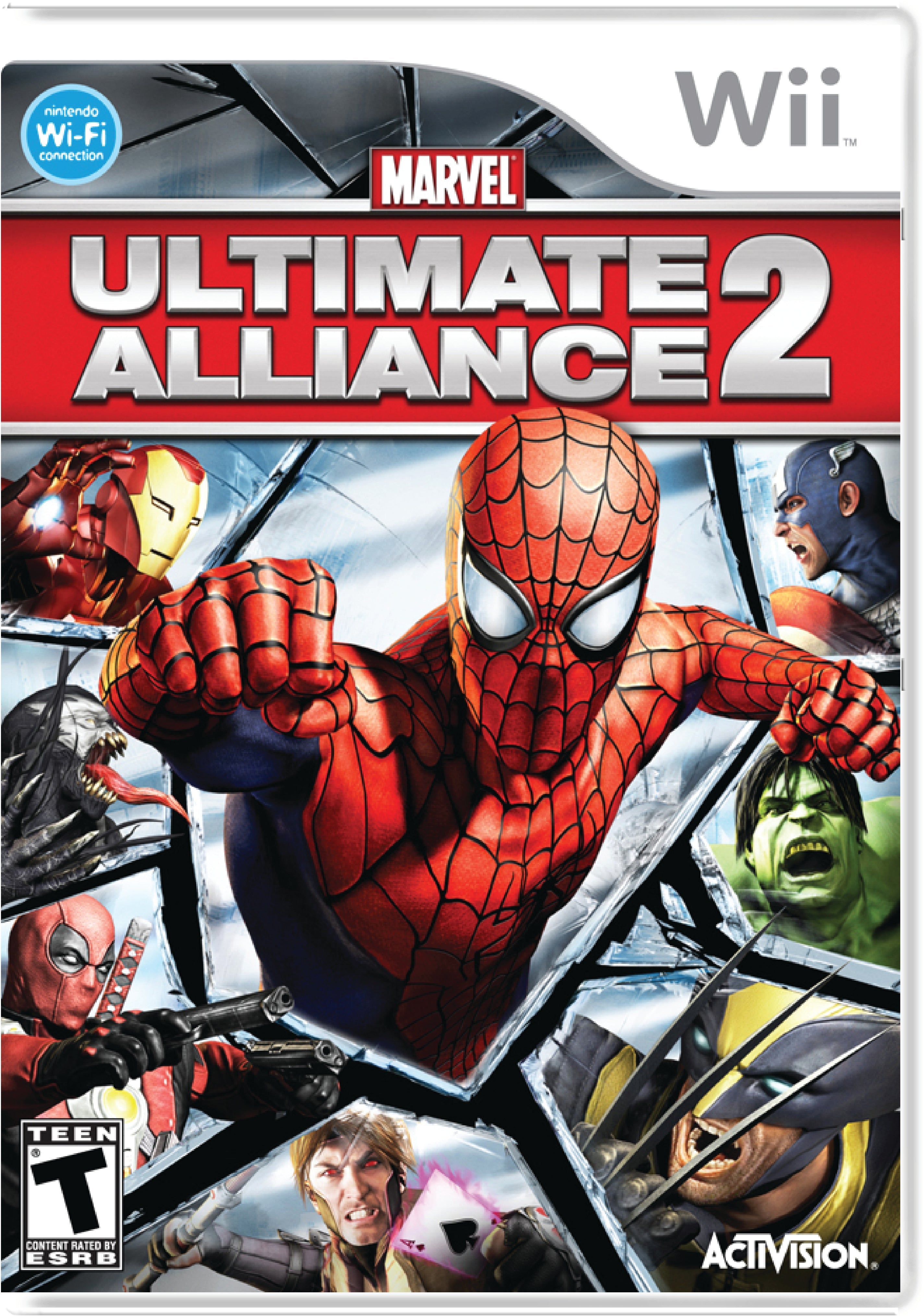 Marvel Ultimate Alliance 2 Cover Art