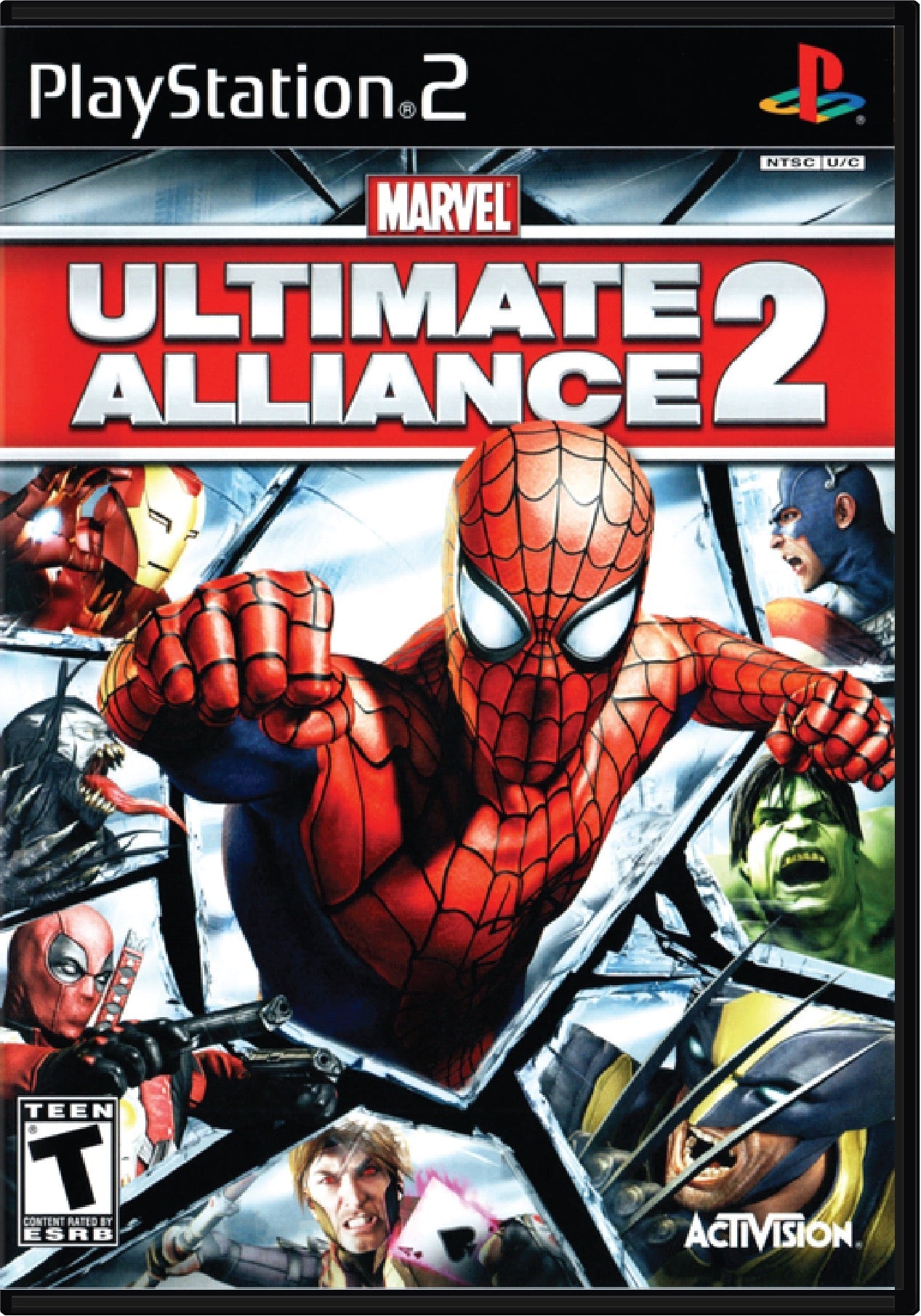 Marvel Ultimate Alliance 2 Cover Art and Product Photo