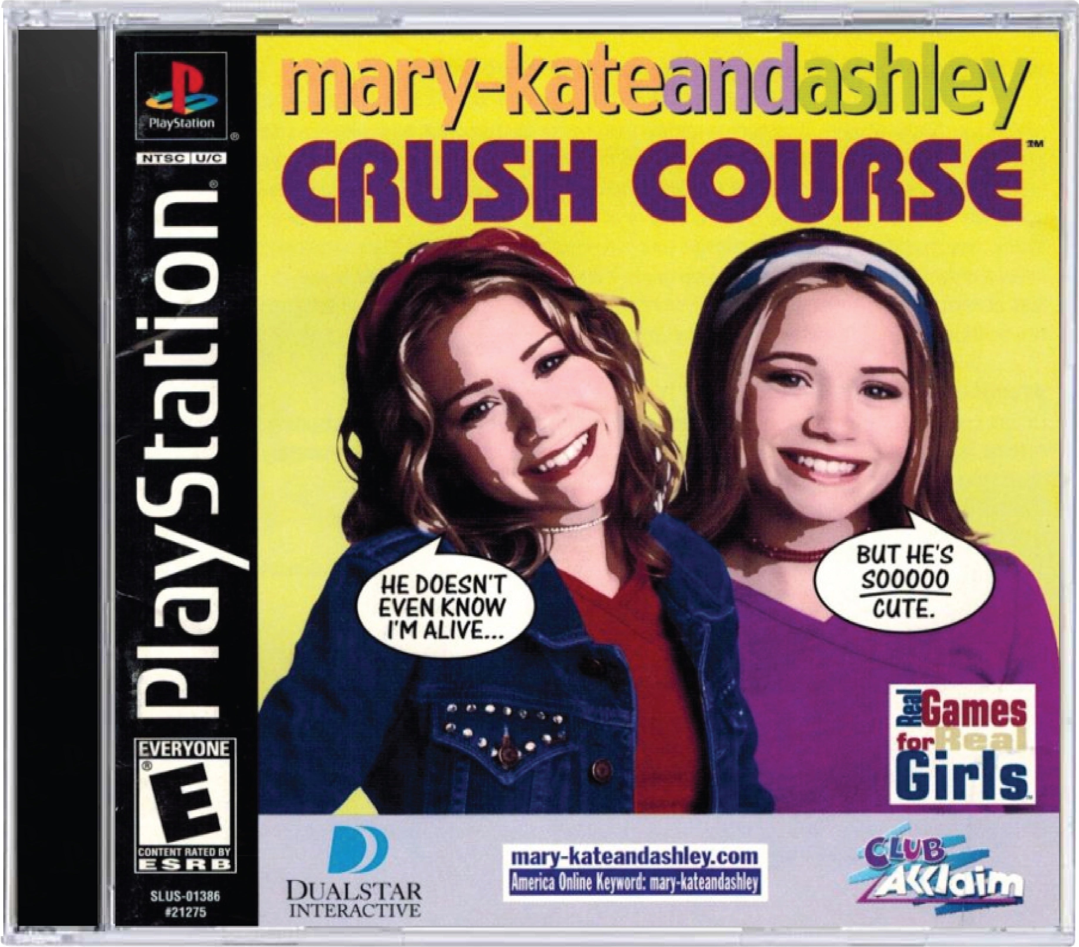 Mary-Kate and Ashley Crush Course Cover Art and Product Photo