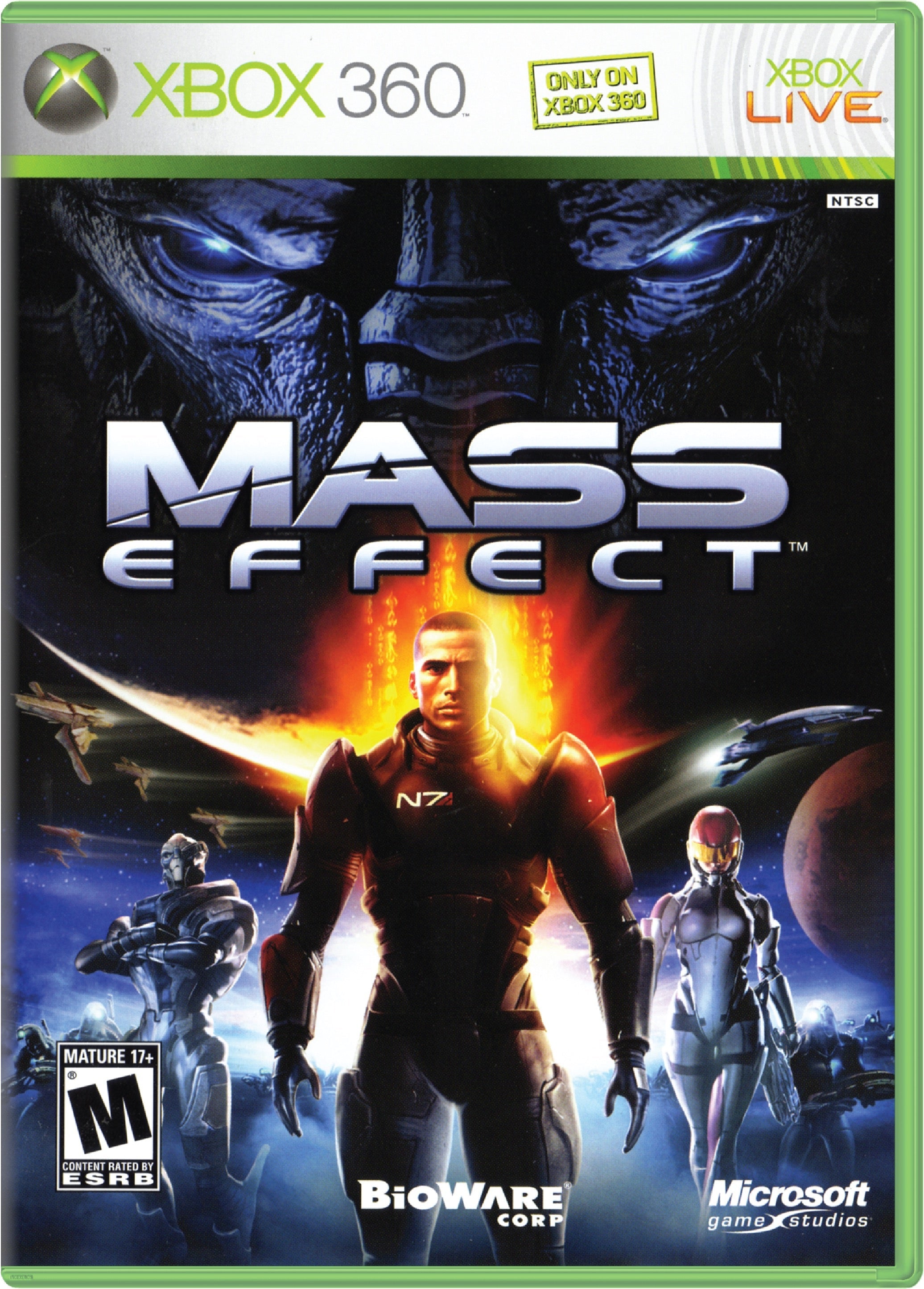 Mass Effect Cover Art